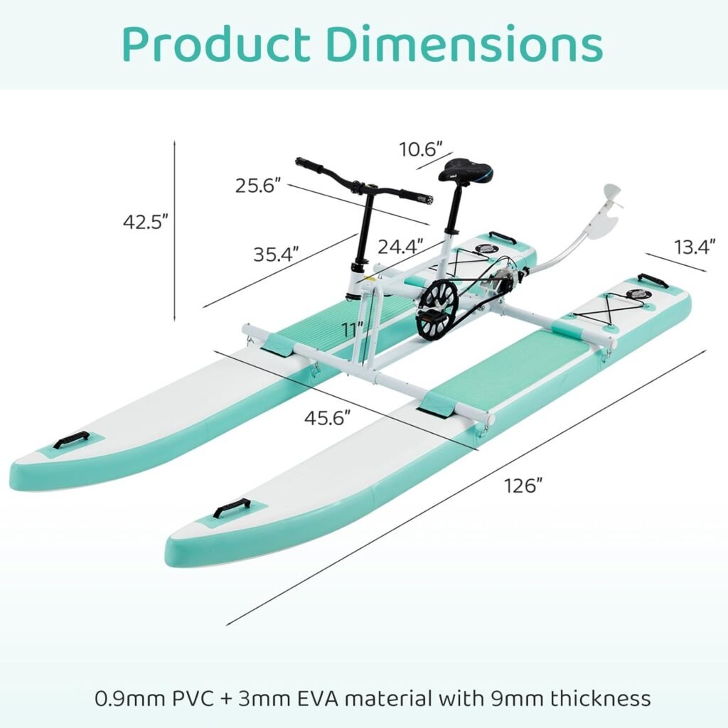 Danrelax Inflatable Water Bike Review