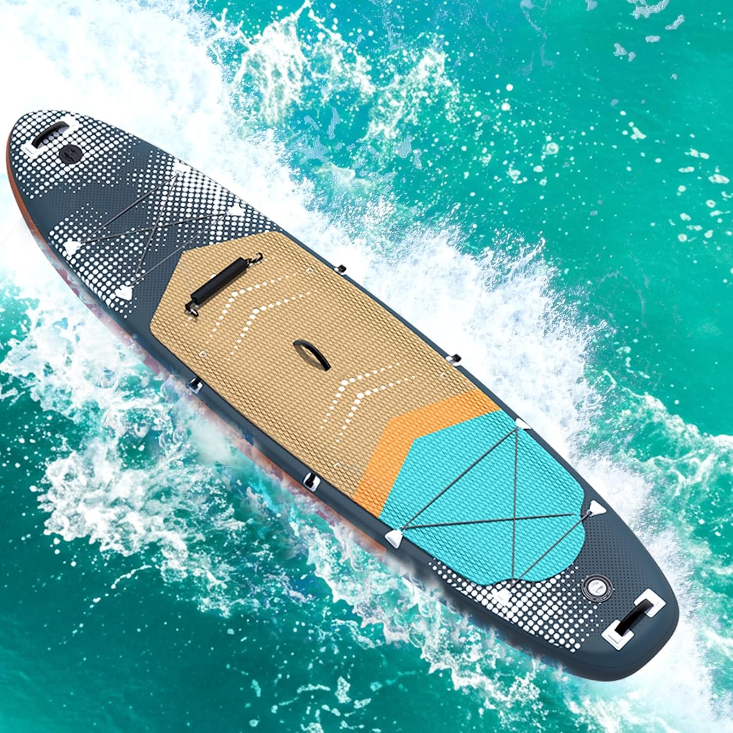 Danrelax SUP Kit with Paddle, Pump and Storage Accessories